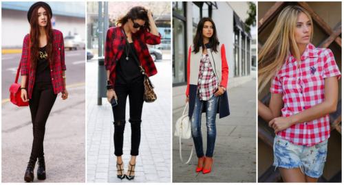 Как носить рубашку в клетку девушке. С чем носить женскую рубашку в клетку
