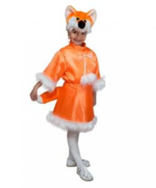 Хвост лисы для костюма. Костюм лисички для девочки своими руками