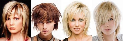 Прически для очень редких и тонких волос. Прически на тонкие волосы средней длины 01