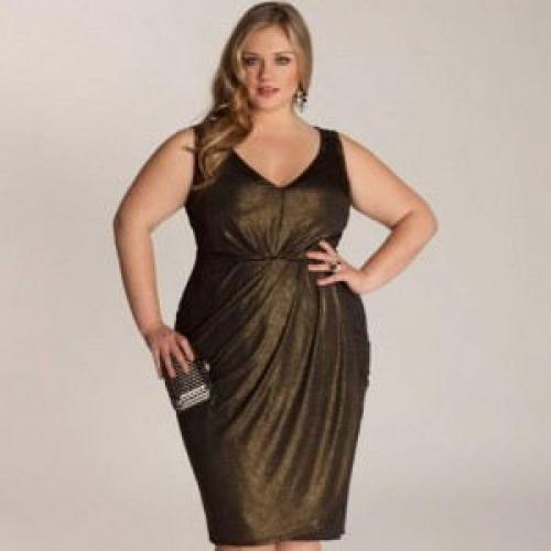 Зимние луки для полных девушек. Романтическое свидание