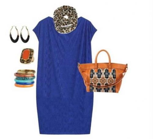 Зимние луки для полных девушек. Романтическое свидание