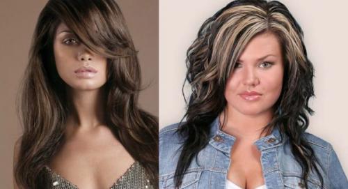 Стрижки для полного лица и тонких волос. Особенности стрижек для полных