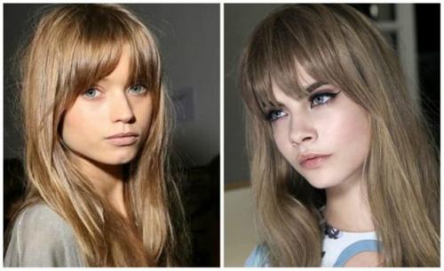 Челка арка с удлинением по бокам. Достоинства