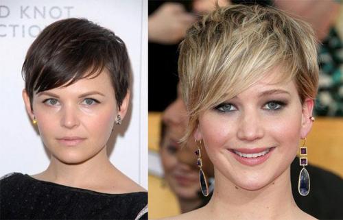 Короткие стрижки для густых волос и круглого лица. Обзор стрижек для круглолицых