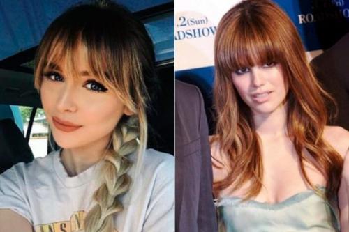 Челка арка с удлинением по бокам. Достоинства