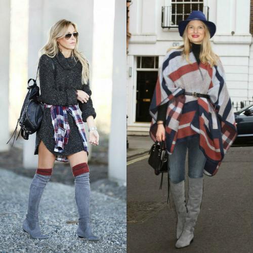 Сапоги черные без каблука с чем носить. С чем носить высокие сапоги без каблука – фото и описание стильных образов