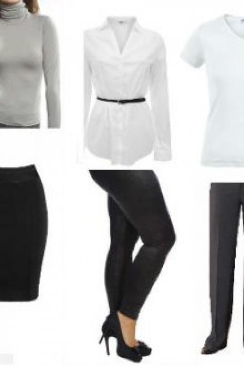 Как одеться .  Гардероб для женщины в 45 лет 01