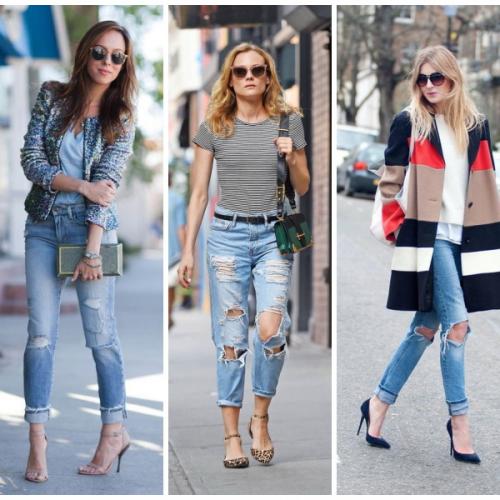 Рваные джинсы зимой с чем носить. Фасон 33 Рваные джинсы зимой с чем носить. Фасон 33