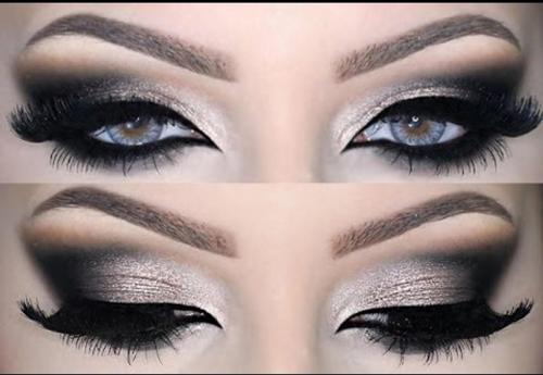 Черно белый макияж пошагово. Какие существуют виды макияжа глаз