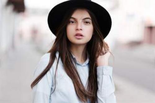 Вязаные зимние шапки для круглого лица. Какие шапки подойдут для круглого лица — примеры с фото