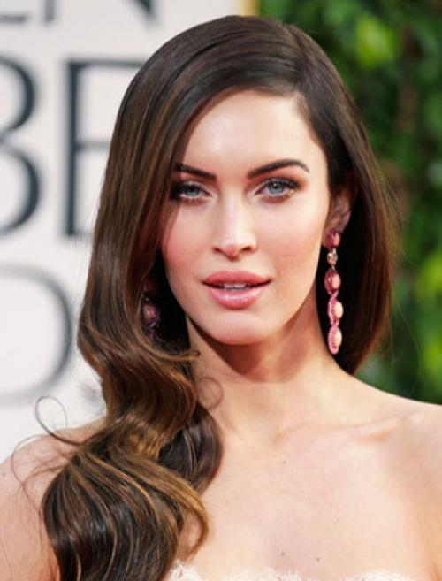 Голливудская волна с челкой. «Голливудская волна» на одну сторону и с челкой