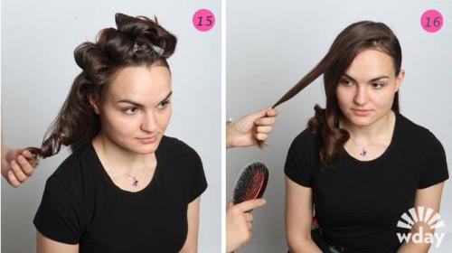 Голливудская волна мастер-класс. Голливудские локоны утюжком: пошаговый мастер-класс