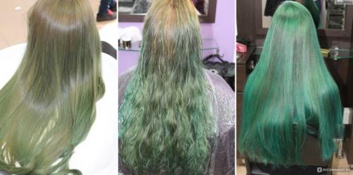 Как убрать зеленый оттенок волос после окрашивания. Почему появляется зелёный оттенок волос?
