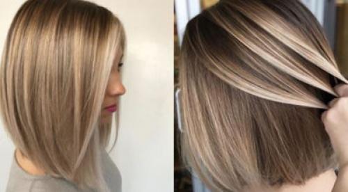 Обзор популярных техник мелирование на каре. Этап второй: выбор способа окрашивания 22