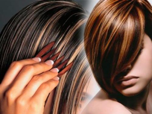 Обзор популярных техник мелирование на каре. Этап второй: выбор способа окрашивания 07