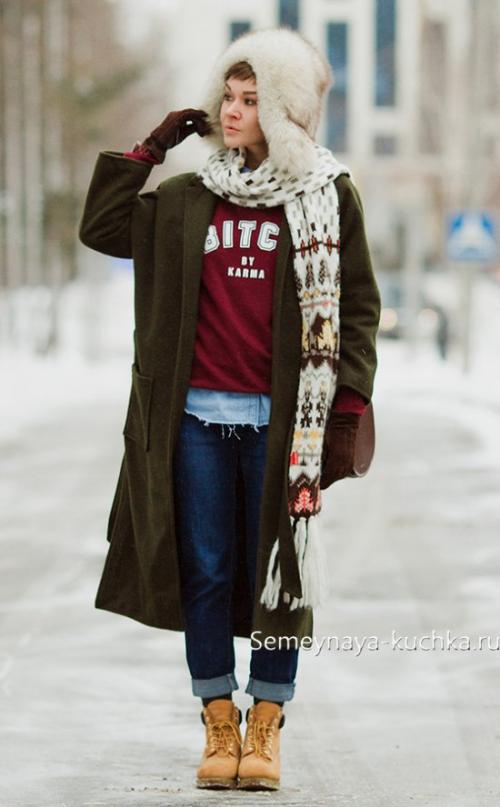 Идеи и схемы, как завязать ШАРФ и платок на пальто. ПЛАТОК и ШАРФ на пальто (25 идей, как завязать).