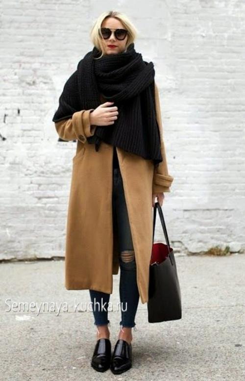 Идеи и схемы, как завязать ШАРФ и платок на пальто. ПЛАТОК и ШАРФ на пальто (25 идей, как завязать).