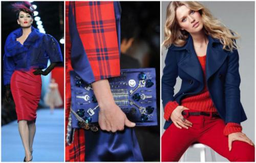 Темно-синий цвет сочетание в одежде. Правила сочетания с другими цветами