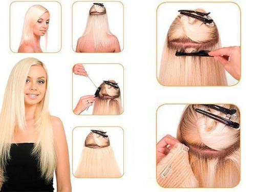 Делаем прически с накладными волосами. Как правильно крепить накладные волосы и пряди на заколках 16 Делаем прически с накладными волосами. Как правильно крепить накладные волосы и пряди на заколках 16