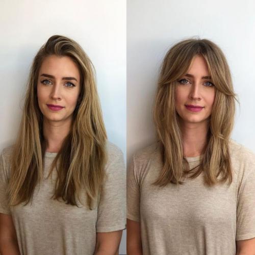 Как сделать челку по бокам. Челка шторка женская на (короткие, длинные, средние) волосы