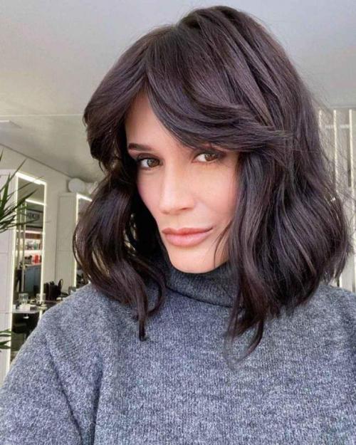 Как сделать челку по бокам. Челка шторка женская на (короткие, длинные, средние) волосы