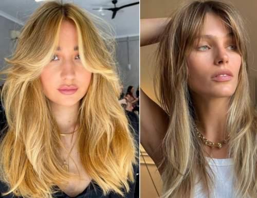 Удлиненная челка шторка. Челка шторка 2023 с актуальными стрижками: фото, тренды