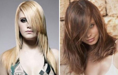 СТРИЖЕМ косую челку САМИ. Прямая челка 11