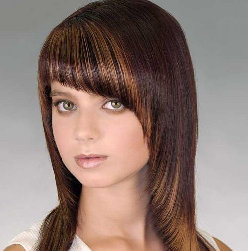 Как самой подстричь челку косую. Как правильно подстричь косую чёлку самостоятельно