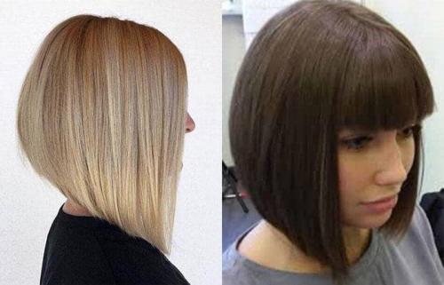Удлиненная по бокам челка. Разновидности челки с фото 19