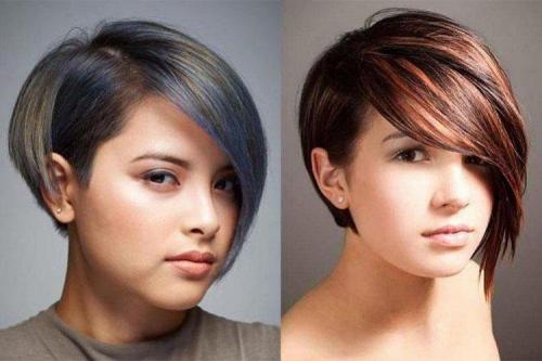 Какие прически на короткие волосы подходят для разных форм лица. Стрижки на короткие волосы для круглого лица: 10 модных идей