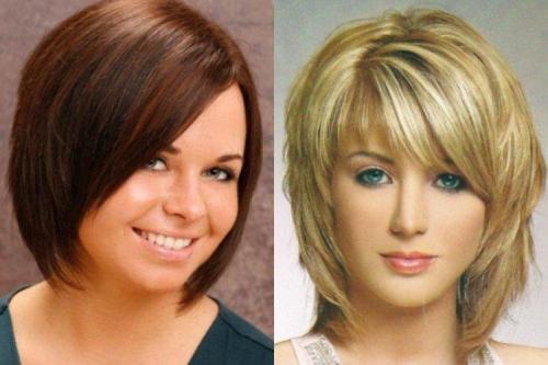 Какие прически на короткие волосы подходят для разных форм лица. Стрижки на короткие волосы для круглого лица: 10 модных идей