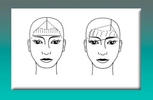 Как правильно подстричь челку слоями. Почему челка не всегда получается красивой? Как подстричь челку ровно