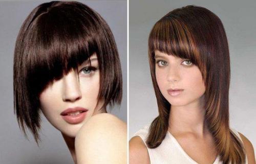 Как правильно подстричь челку слоями. Почему челка не всегда получается красивой? Как подстричь челку ровно 22