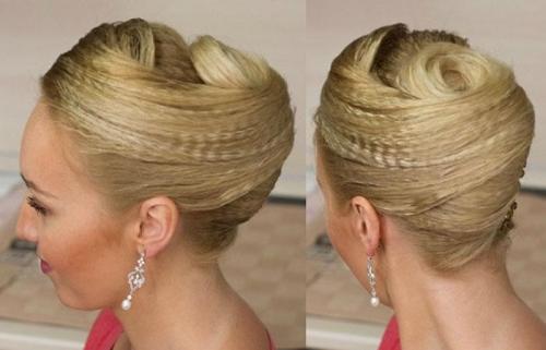 Как сделать прическу 'ракушка' на средние волосы: пошаговая инструкция 23