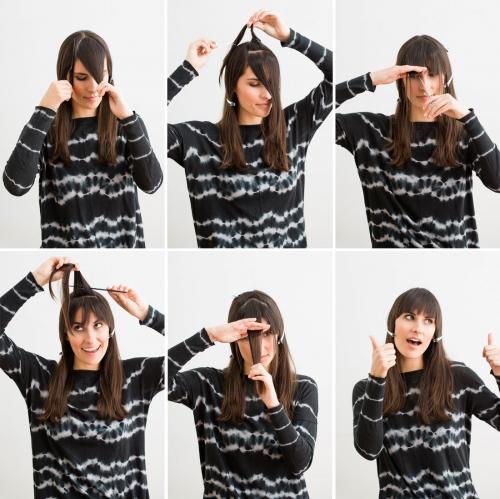 Как подстричь чёлку самостоятельно в домашних условиях. Как подстричь челку самостоятельно