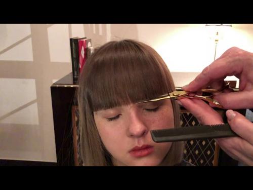 Как подстричь прямую челку самостоятельно. Как сделать чёлку в домашних условиях