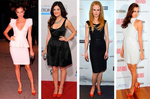 Как сочетать утонченные наряды с обувью. Как подбирать обувь по фасону и цвету платья