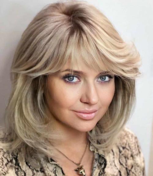 Челка по бокам на длинные волосы. Кому идет удлиненная челка