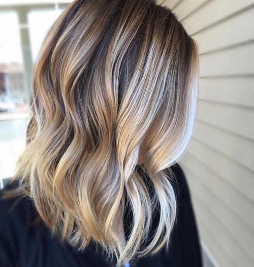 Мелирование на короткие русые волосы. Особенности 20 Мелирование на короткие русые волосы. Особенности 20