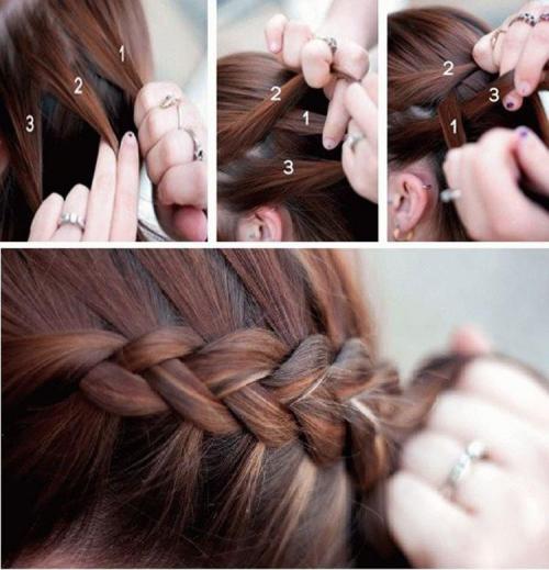 Как правильно начать плести французский пучок. Как заплести французскую косу: пошаговые фото