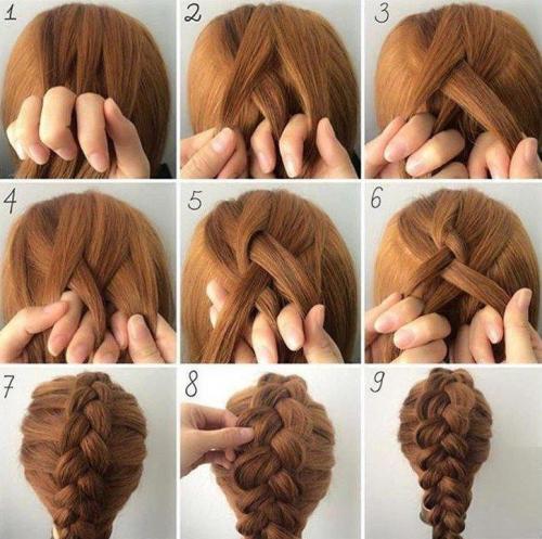 Как правильно начать плести французский пучок. Как заплести французскую косу: пошаговые фото