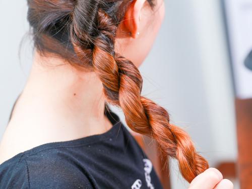 Элегантная ракушка: быстрая причёска за 5 минут 15