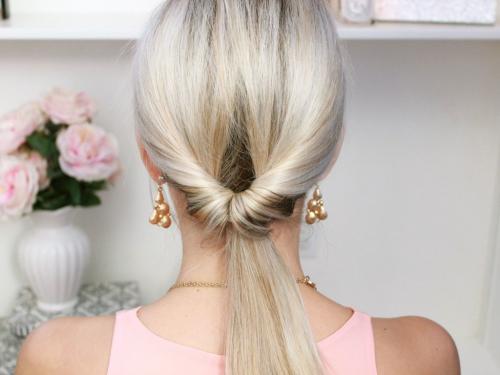 Элегантная ракушка: быстрая причёска за 5 минут 12