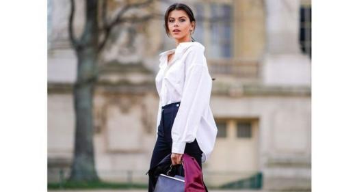 С чем носить черную рубашку оверсайз. Женская рубашка оверсайз, базовая вещь в гардеробе: как носить, с чем сочетать.