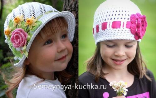 Как связать крючком 7 великолепных цветов.. (что можно украсить цветами крючком)