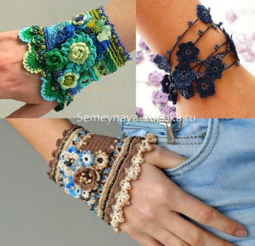 Как связать крючком 7 великолепных цветов.. (что можно украсить цветами крючком)