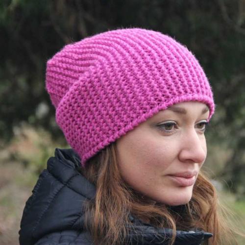 Шапка бини спицами с красивой макушкой. Как правильно связать шапку-бини (beanie) спицами: видео мастер классы, выкройки, схемы вязки модных моделей
