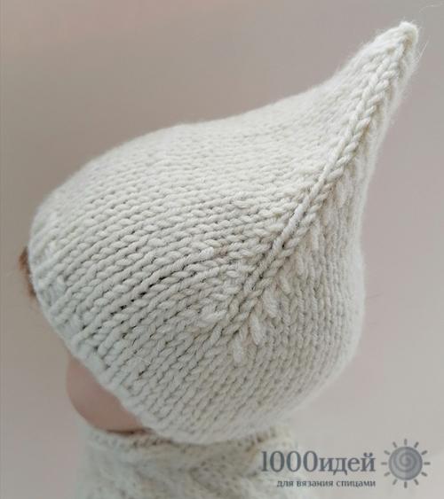 Как сшить макушку вязаной шапки. Шапка лицевой гладью спицами – несколько способов красиво связать макушку