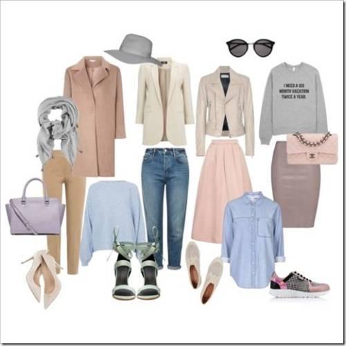 Базовый гардероб женщины 25-30 лет. Базовый гардероб для девушки 25 лет