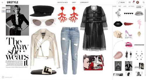 Создать свой стиль одежды онлайн. UrStyle